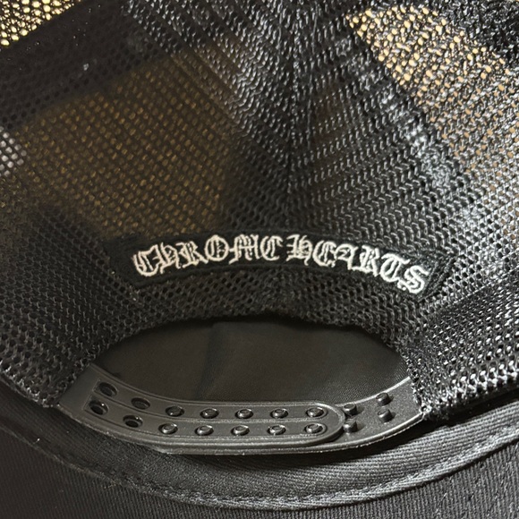 Chrome Hearts Monochrome Logo Cap - Picture 3 of 5
